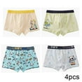 thumbnail image 1 of FLMEI 2-18 Years Boys Cotton Boxer Brief Underwear Antibacterial for Baby Kids Cartoon Boxer Shorts Panties for Teen 4PCS, 1 of 9