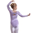 thumbnail image 1 of FLMEI 3-11T Toddler Kids Girls Dance Leotards//Long Sleeve Leotards for Girls//3-11T Girls Dance Dress//Girls Dance Costume, 1 of 10