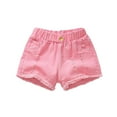 thumbnail image 1 of FLMEI 3-12 Little&Big Girls Summer Denim Kids Toddler Shorts Elastic Waistband Jeans Shorts Summer Shorts, 1 of 8