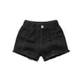thumbnail image 1 of FLMEI 3-12 Little&Big Girls Summer Denim Kids Toddler Shorts Elastic Waistband Jeans Shorts Summer Shorts, 1 of 8