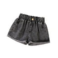 thumbnail image 1 of FLMEI 3-12 Little&Big Girls Summer Denim Kids Toddler Shorts Elastic Waistband Jeans Shorts Summer Shorts, 1 of 8