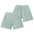 thumbnail image 1 of FLMEI 9M-5Years Boys Girls Shorts Summer Shorts Solid Color Comfortable Breathable Five-Quarter Pants Shorts for Baby Kids, 1 of 8