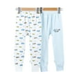 thumbnail image 1 of Chenyin Baby Kids Boys Girls Thermal Bottom Pants 2PCS Cotton Warm Leggings Spring Fall Winter Toddler Elastic Waist Unisex Pajama Pants for 3-12 Years, 1 of 10