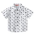 thumbnail image 1 of FLMEI Baby Kids Boys Printing Shirts Button down Hawaiian Shirts Short Sleeve Cool Blouses Tops Summer Casual T-Shirt for Toddler 6 Months - 7 Years, 1 of 9