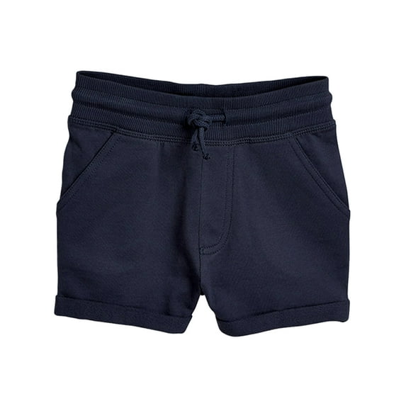 FLMEI Boys Jogger Shorts for Kids Toddler Summer Cotton Shorts Baby Breathable lightweight Active Shorts Pants,Sizes 2-8Y