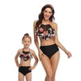 thumbnail image 1 of FLMEI Family Swimwear Two Pieces Parent-Child Bikini Set Ruffles Tank Tops Swimwear Halter for Kids Toddler Mom Bathing Suits, 1 of 7