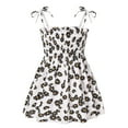 thumbnail image 1 of FLMEI Kids Baby Girls Spaghetti Strap Dresses Toddler Halter Beach Dress Baby Summer Cotton Sundress for Girls 1-6T, 1 of 7