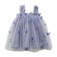 thumbnail image 1 of FLMEI Kids Girls Rainbow Tulle Dresses for Baby Summer Halter Princess Dress Toddler Girls Sleeveless Tutu Sundress for 18 Months - 6 Years, 1 of 9