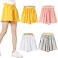 thumbnail image 1 of FLMEI Kids Girls Shorts Pants Cotton Shorts Sweat Pants Summer Elastic Casual Active Athletic Shorts Shortie Big Boys Shorts With Pockets for 5-12T, 1 of 9