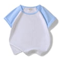 thumbnail image 1 of FLMEI Kids Toddler Boys Girls T-Shirt Short Sleeve Tees Cotton Casual Summer Tops 3-9 Years Unisex Cotton Tees Shirts for Baby, 1 of 7