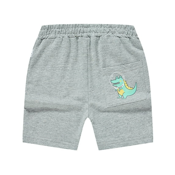 FLMEI Kids Toddler Boys Shorts Summer Elastic Waist Casual Shorts Lounge loose Pants for 1-8Years