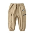 thumbnail image 1 of FLMEI Kids Toddlers Pants Jogger Sweatpants Casual Sweat Pants Elastic Pants for Boys 1-8T, 1 of 7