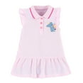 thumbnail image 1 of FLMEI Little Girls Dress 2-8 Years Kids Sleeveless Princess Dresses Toddler Summer Sundress for Girls Cotton T-Shirt Dress for Baby, 1 of 8