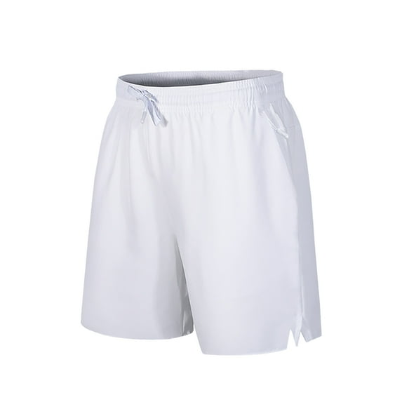 FLMEI Men's Active Shorts Athletic Shorts Loose Casual Quarter Shorts Pants for Basketball Football Badminton Exercise Training Running M-6XL