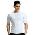thumbnail image 1 of FLMEI Men's Athletic T-Shirt Active Sports Tees Short Sleeve Tshirt Elastic Breathable Quick Drying Plus Size T-Shirt (S-3XL), 1 of 9
