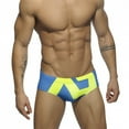 thumbnail image 1 of FLMEI Men's Swimsuits Bikini Briefs Summer Print Swim Trunks Quick Dry Swim Underwear Beach Board Shorts for Mens S-XXL, 1 of 9