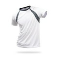 thumbnail image 1 of FLMEI Men's Women's T-Shirt Summer Round Neck Tee Shirts Short Sleeve Moisture Wicking Sports Active Athletic Quick drying Tees S-4XL, 1 of 7