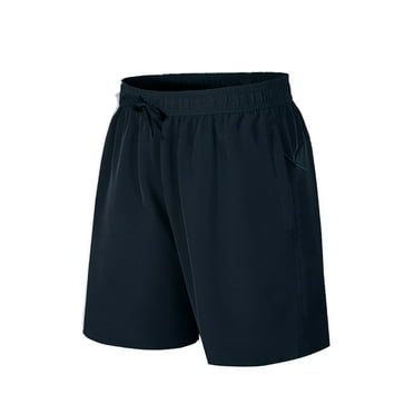 FLMEI Mens Summer Shorts Mens Casual Loose Five Pants Drawstring Elastic Waist Quick Dry Shorts Sports Beach Short for Mens M-6XL