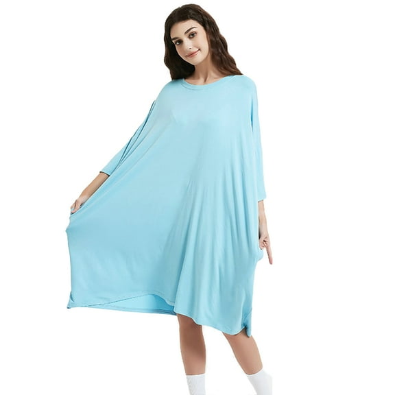 FLMEI Oversized T Shirts for Women Crewneck Plus Size Short Sleeve Tees Casual Summer Tops Lightweight Loose Blouse