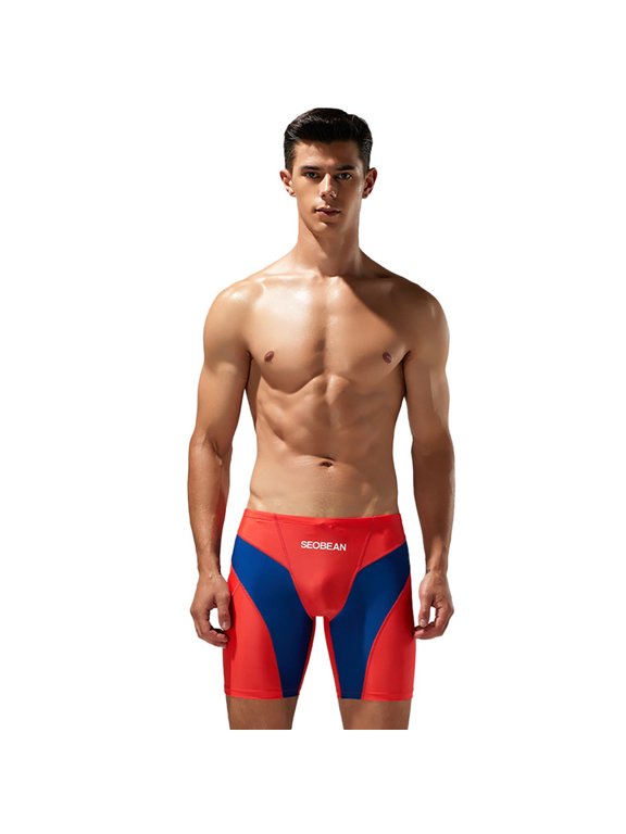 Swim Jammers for Men Endurance Swimsuit Mens Swim Suits Athletic Swimwear Competitive Tech Pro Racing Training Pants