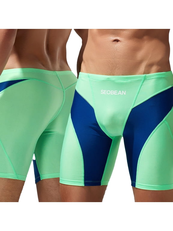 Swim Jammers for Men Endurance Swimsuit Mens Swim Suits Athletic Swimwear Competitive Tech Pro Racing Training Pants