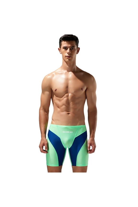 Swim Jammers for Men Endurance Swimsuit Mens Swim Suits Athletic Swimwear Competitive Tech Pro Racing Training Pants