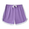 thumbnail image 1 of FLMEI Toddler Kids Girls Boys Sweat Shorts Summer Cotton Casual Short Unisex Active Bike Short Pants for 3-9 Years Old, 1 of 8
