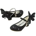 thumbnail image 1 of FLMEI Toddler Kids Girls Dress Shoes Princess Shoes Flower Girls Flats Wedding Party Heels Leather Mary Jane Shoes for Spring Fall, 1 of 8