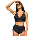 thumbnail image 1 of FLMEI Two Piece Swimsuit Set for Women's Two Piece Bikini Set Bottom Sports Bikini Swimsuits S-XXL, 1 of 10