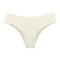 thumbnail image 1 of FLMEI Underwear Bikini Panties for Women Underwear Exercise Comfortable Stretch Ice Silk Briefs XS-XXL, 1 of 8
