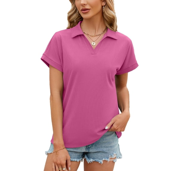 FLMEI V-Neck Women T Shirts Short Sleeve Loose Summer Tops for Women Spring Cotton Short Sleeve Tees Shirt S-XXL