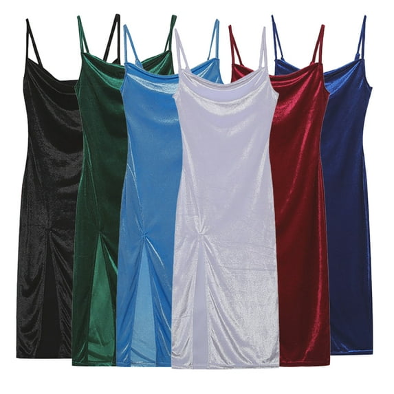 FLMEI Women Slip Dress Women's Slip Dress Spaghetti Strap Dress,Slip for Women Under Dress