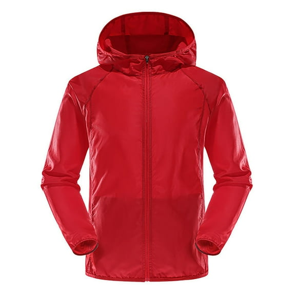 FLMEI Women's Men Sun Protection Jacket Summer Upf50+UV Rashguard Hooded Sun Shirt Loose Sunsuits Tops for Unisex M- 4XL