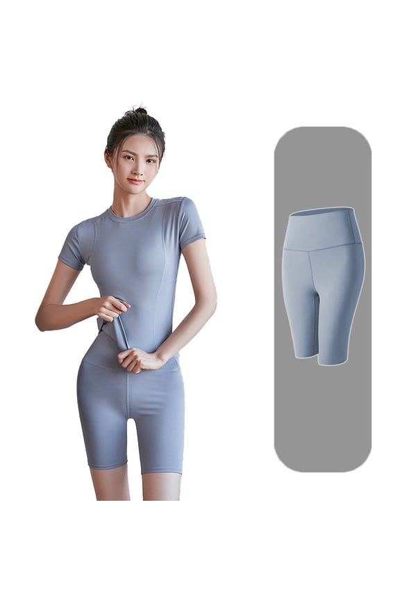 Women's Shorts Women High Waisted Comfy Tummy Control Spandex Workout Shorts S-XXXL
