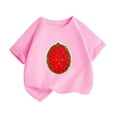 thumbnail image 1 of FLMEI3-14Y Kids Teen Girls Soft T-Shirt Short Sleeve Tees Youth Summer Soft Cotton TShirts Cartoon Casual T-Shirt, 1 of 8
