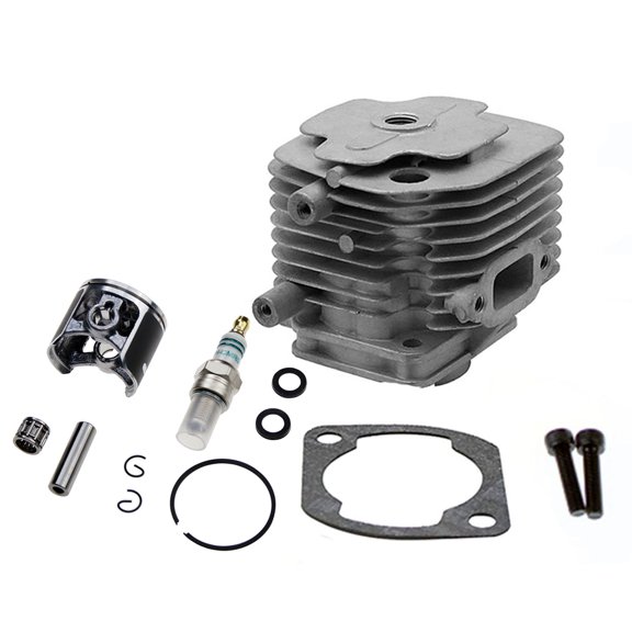 FLMLF 2 Hole 29cc Cylinder with Competition Piston Kit for 1/5 Hpi Rofun Rovan Km Baja Losi 5ive T FG GoPed RedCat Rc Car Parts