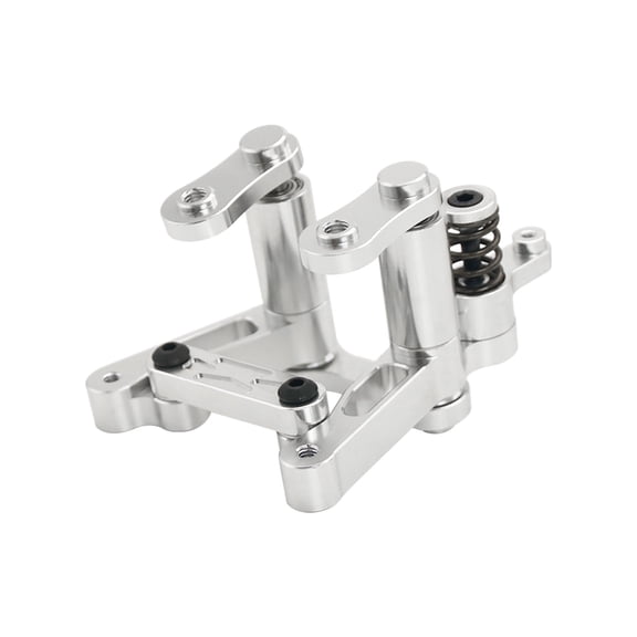 FLMLF Alloy Steering Wiper Arm Set Silver for 1/5 RC HPI Baja 5B 5T 5SC RC Car Parts
