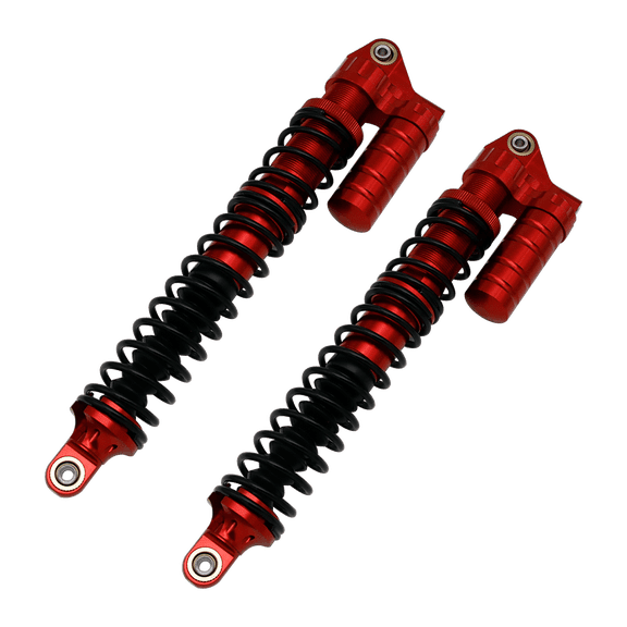 FLMLF CNC 8mm Rear Shocks Absorbers with Shock Support Caps for 1/5 RC HPI Baja Rovan King Motor 5B 5T 5S