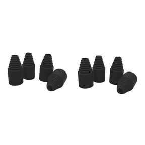 FLMLF Dustproof Sleeves of Dog Bone Half Shaft Rubber Axle Boot 8pcs for 1/5 Rovan Km Hpi Mcd Redcat Rcmk Baja 5b 5t 5sc Truck Rc Car Parts (Black)