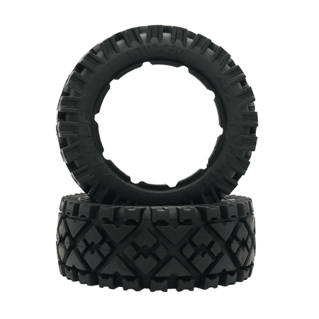 FLMLF Front All Terrain Tire Tread 2PCS 170 * 60 Rubber For 1/5 HPI ROVAN King Motor baja 5B RC CAR PARTS