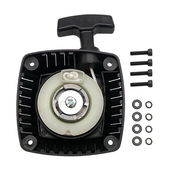 FLMLF Metal Turbine Flat Pull Starter Kit for 1:5 Zenoah CY Baja ROVAN 5B 5T FG Losi 5ive T RC Car Parts