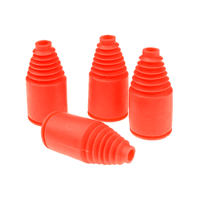 FLMLF RC Axle Boot 4PCS Quality Plastic 23 x 47mm Shock Boot Half-Shaft Dust Cover Red for 1/5 RC Remote Car Hpi Baja Rovan King Motor 5B 5T 5SC
