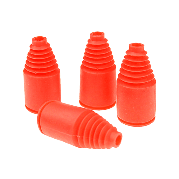 FLMLF RC Axle Boot 4PCS Quality Plastic 23 x 47mm Shock Boot Half-Shaft Dust Cover Red for 1/5 RC Remote Car Hpi Baja Rovan King Motor 5B 5T 5SC