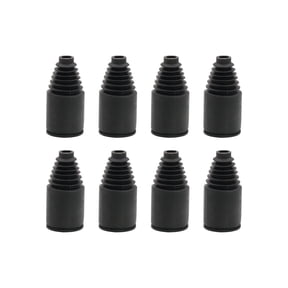 FLMLF RC Axle Boot 8PCS Quality Plastic 23 x 47mm Shock Boot Half-Shaft Dust Cover Black for 1/5 RC Remote Car Hpi Baja Rovan King Motor 5B 5T 5SC
