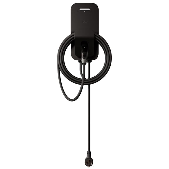 FLO Home X3 Level 2 Electric Vehicle Charging Station, 12 kW at 50 amp/240 V, NEMA 14-50 Plug-in Fast Charging for Tesla (NACS), UL/Energy Star Certified, 25 ft Cable, Toughest Outdoor Rating