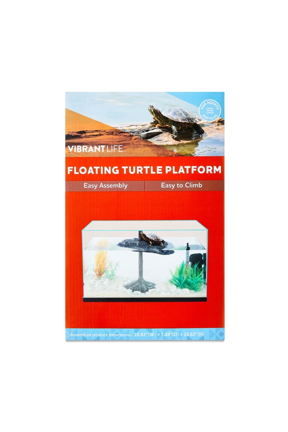 Floating Turtle Platform Terrarium Decor