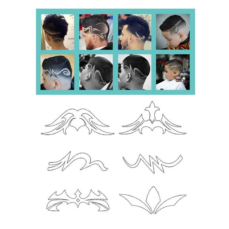 FLOF 20x Fashion Hair Tattoo Template Stencil for DIY Hairdressing Styling Trimmer - Walmart.com flof-20x-fashion-hair-tattoo-template-stencil-for-diy-hairdressing-styling-trimmer-walmart-com