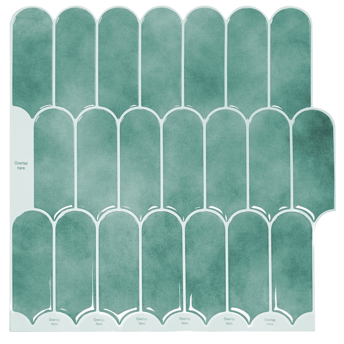 FLOLEOPA 12 x 12 Inch Heavy-Duty Peel and Stick Backsplash, Self-Adhesive Wall Tiles for Kitchen Bathroom Decor, 20-Pack