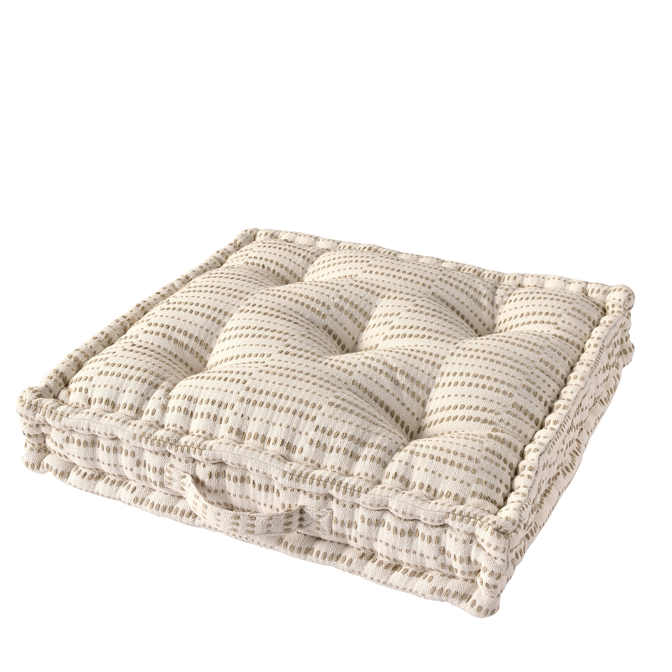 Better Homes & Gardens Decorative Floor Cushion with Polystyrene Beads - 24" x 24" x 4"