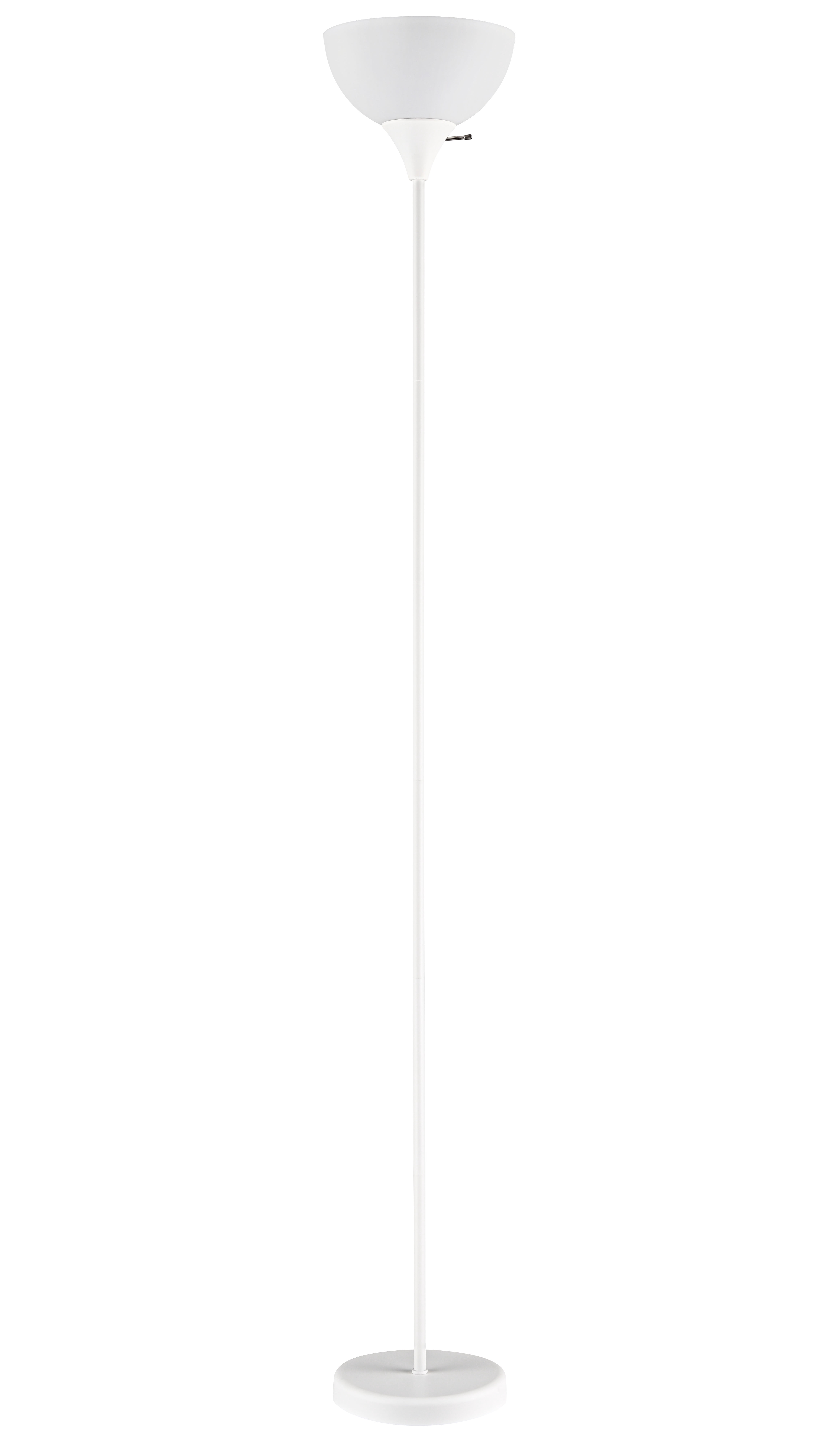 Mainstays JK1559WH 71 in White Floor Lamp, Modern Design